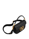 Valentino Garavani Alltime Grainy Calfskin Shoulder Bag