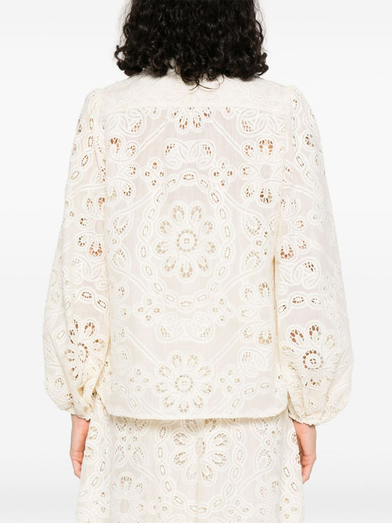 Zimmermann Shirts Ivory