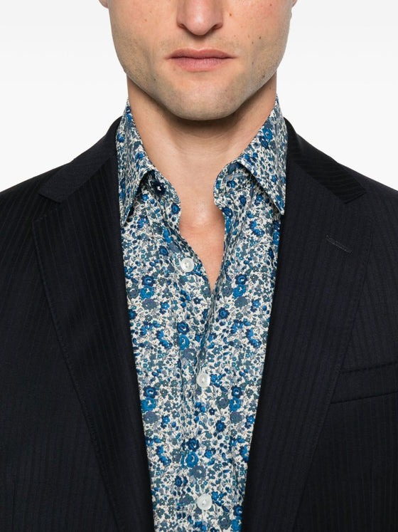 Paul Smith Shirts Clear Blue
