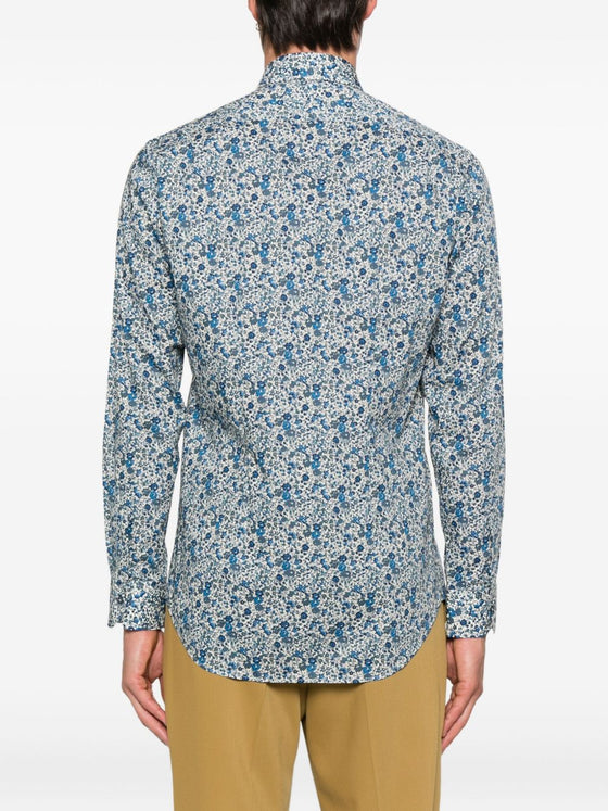 Paul Smith Shirts Clear Blue