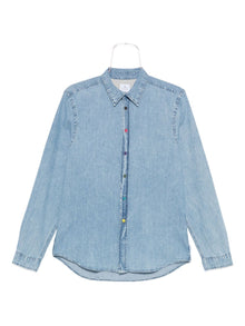  PS By Paul Smith Shirts Clear Blue