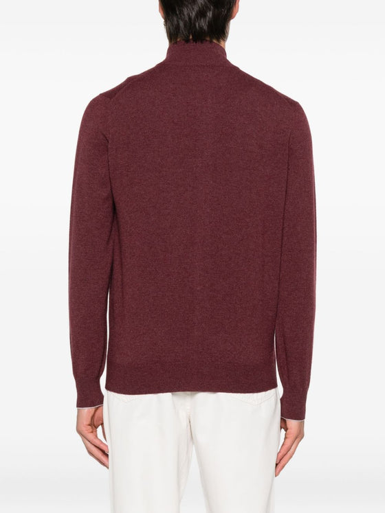 Brunello Cucinelli Sweaters Red