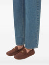 Valentino Garavani Fastaway Driver Moccasin In Deer Suede