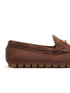 Valentino Garavani Fastaway Driver Moccasin In Deer Suede