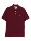 Brunello Cucinelli T-shirts and Polos Red