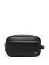 Emporio Armani logo-plaque wash bag
