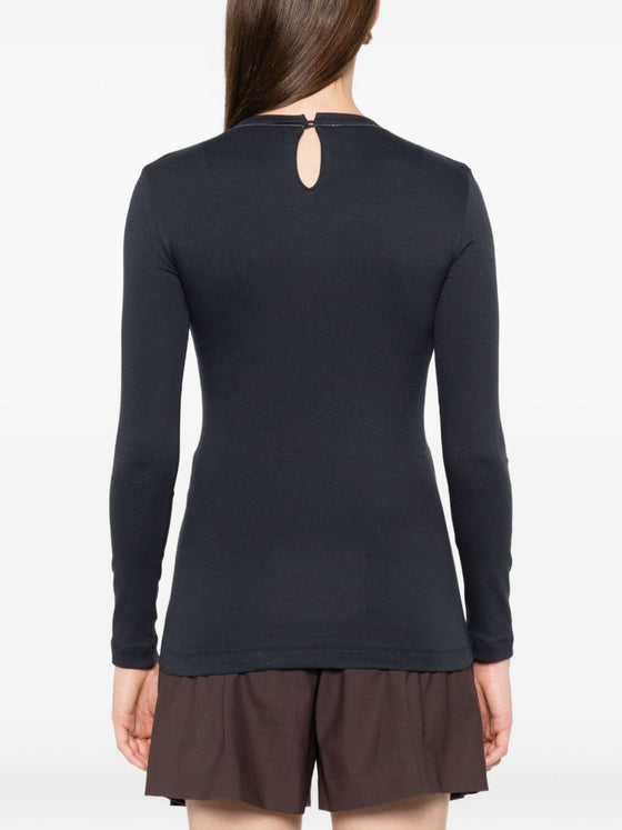 Brunello Cucinelli T-shirts and Polos Blue