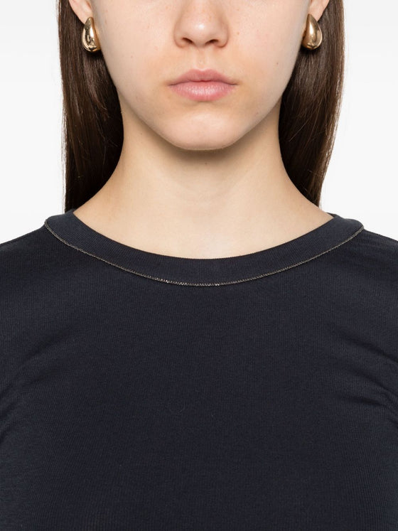 Brunello Cucinelli T-shirts and Polos Blue