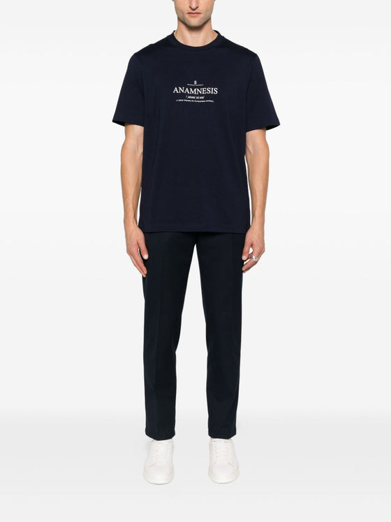 Brunello Cucinelli T-shirts and Polos Blue