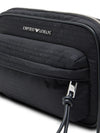 Emporio Armani logo-plaque crossbody messenger bag