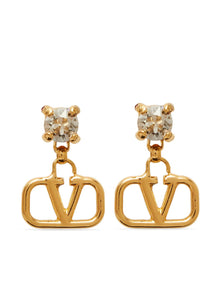  Valentino Garavani VLogo Signature strass earrings