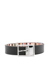 Paul Smith Leather Reversible 'Signature Stripe' Cut-To-Fit Belt