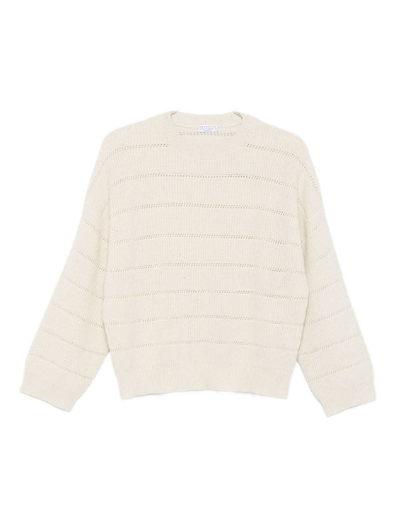 Brunello Cucinelli Open-knit sweater