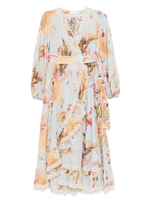  Zimmermann Ascension Ruffled Midi Dress