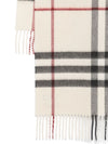 Burberry Check cashmere scarf