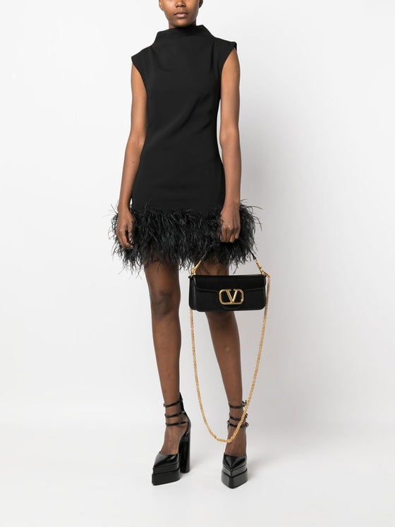 Valentino Garavani Locò Calfskin Shoulder Bag