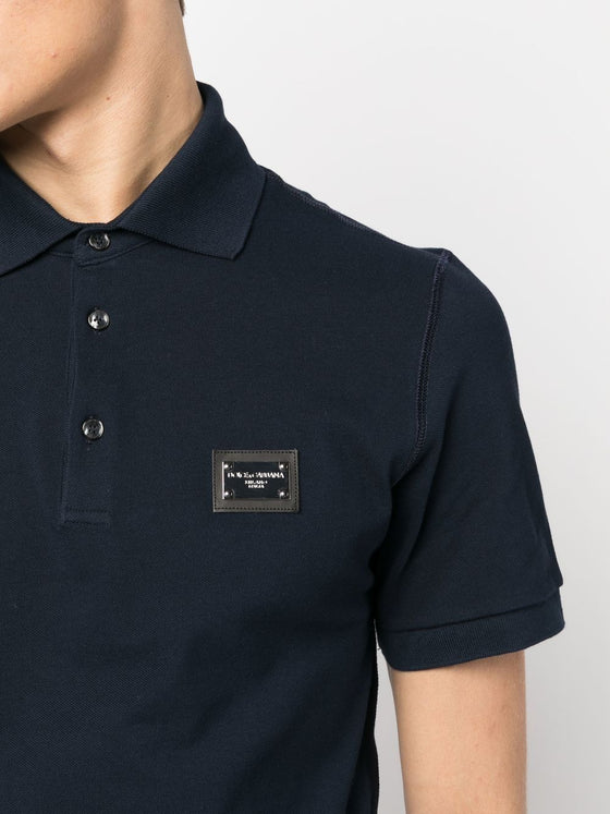 Dolce & Gabbana Logo cotton polo shirt