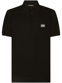  Dolce & Gabbana Logo cotton polo shirt