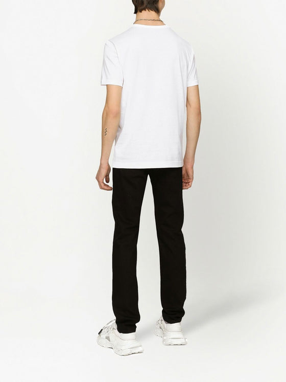 Dolce & Gabbana logo-tag Cotton T-shirt
