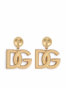  Dolce & Gabbana DG Logo earrings