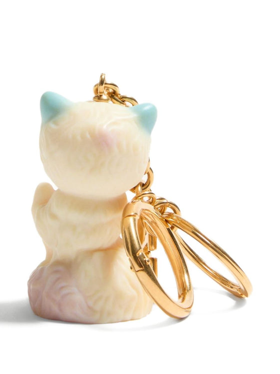 Valentino Garavani Le Chat De La Maison Nylon Keychain Bag Charm