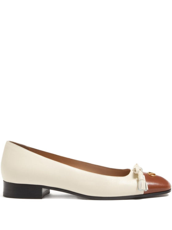 Valentino Garavani Valet Du Roi Ballerina In 25mm Kid