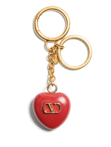  Valentino Garavani Coeur Royal key ring