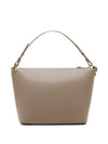 Emporio Armani Medium leather hobo bag with chain