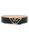Emporio Armani logo-buckle belt