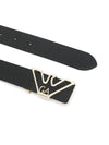 Emporio Armani logo-buckle belt