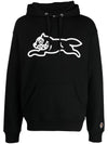 Icecream Running Dog Popover hoodie