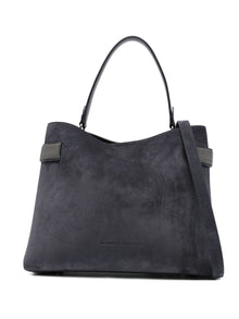  Brunello Cucinelli Suede leather handbag