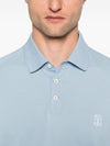 Brunello Cucinelli T-shirts and Polos Clear Blue