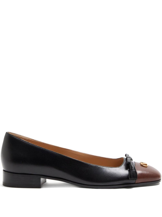 Valentino Garavani Valet Du Roi Ballerina In 25mm Kid
