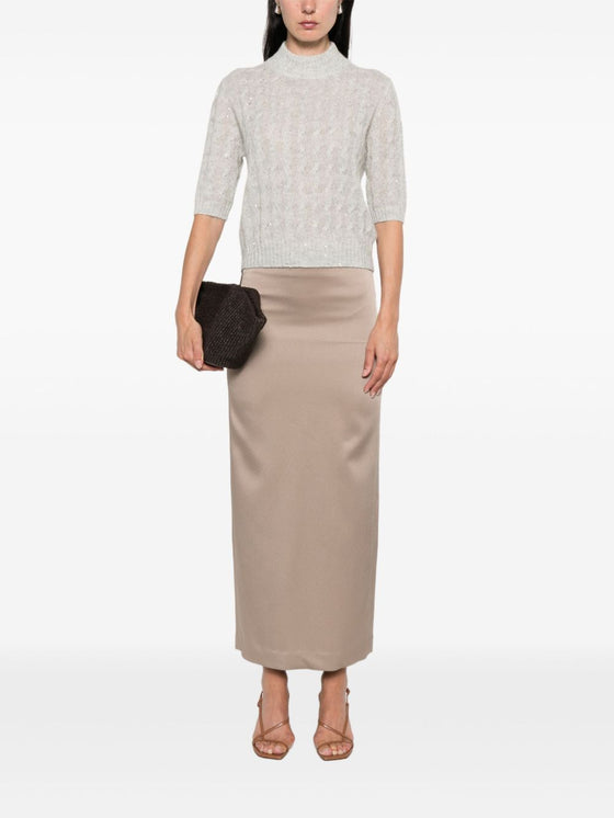 Brunello Cucinelli Sweaters Grey