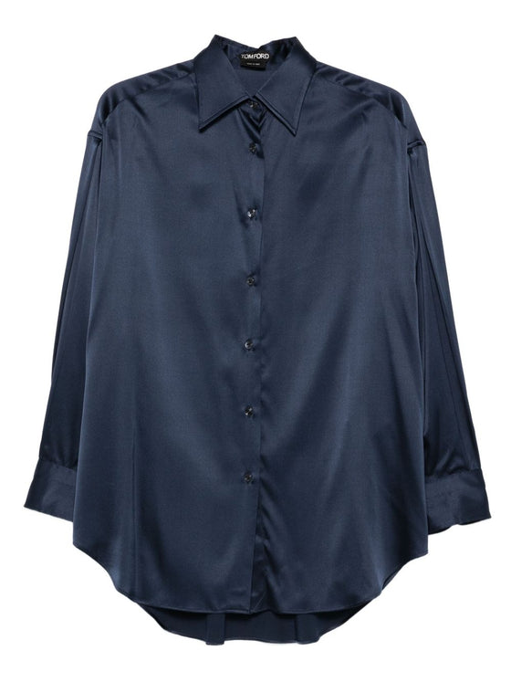 Tom Ford Shirts Blue