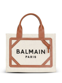  Balmain B-Army small canvas tote