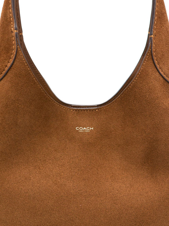 Coach Brooklyn 28 suede hobo bag