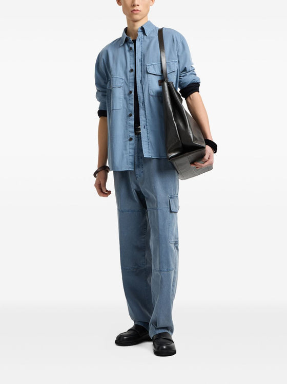 Emporio Armani Sweaters Blue