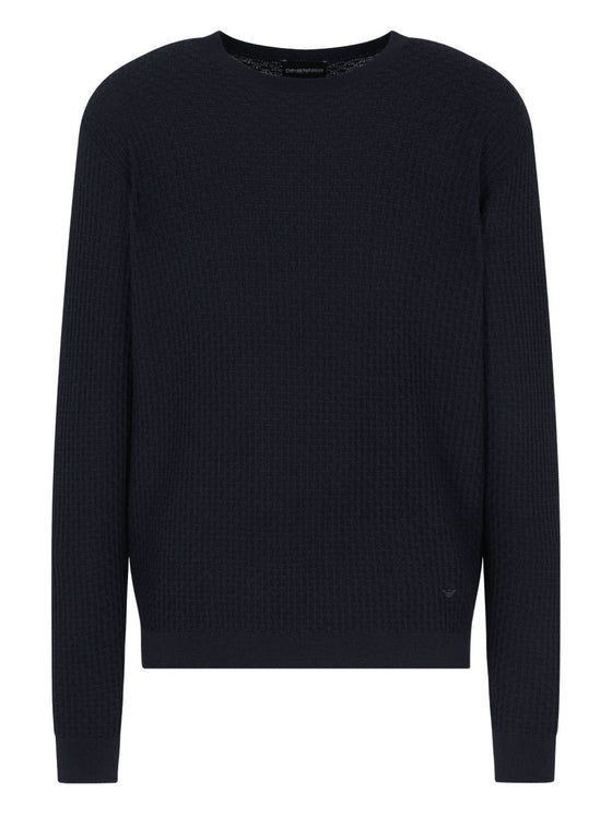 Emporio Armani Sweaters Blue