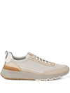 Brunello Cucinelli Washed suede and semi-polished calfskin runners