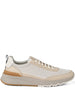 Brunello Cucinelli Washed suede and semi-polished calfskin runners