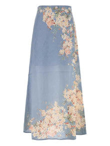  Zimmermann Skirts Clear Blue