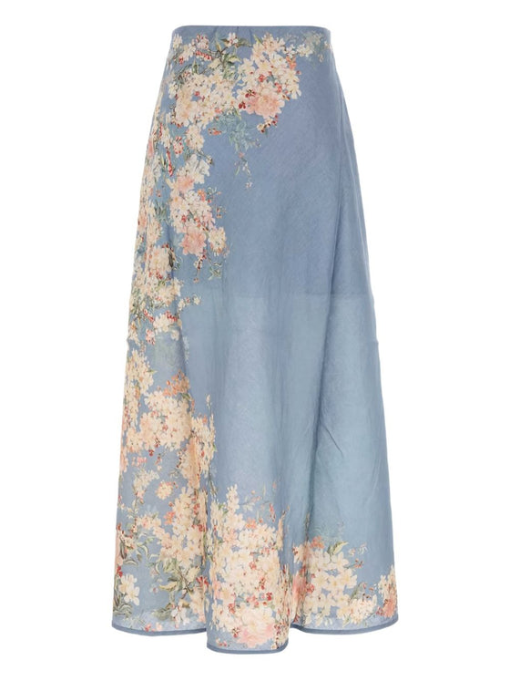 Zimmermann Cascadian Bias Skirt