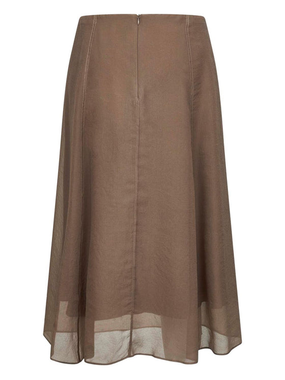 Brunello Cucinelli Skirts Beige