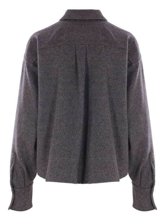 Brunello Cucinelli Shirts Grey