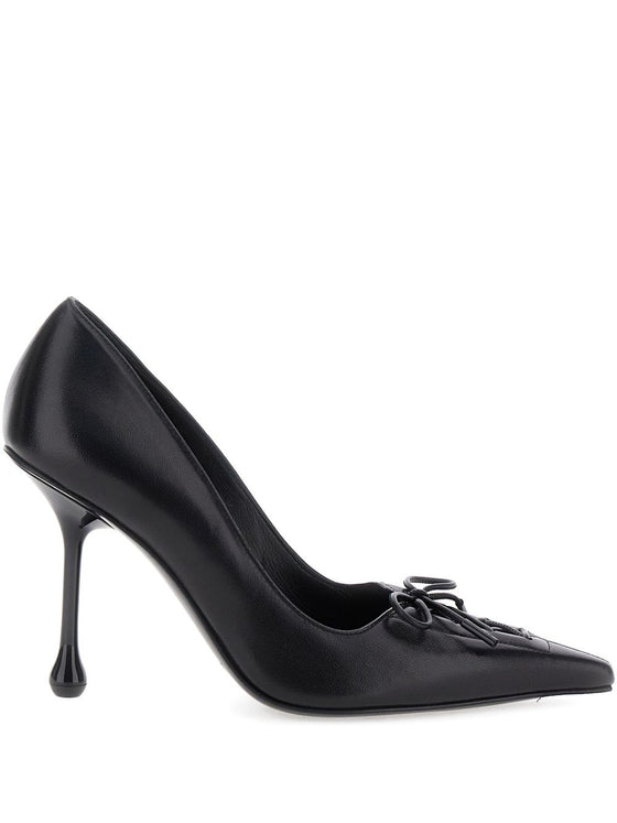 Jimmy Choo 95mm Scarlett lace-up pointed-toe pumps