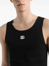 Dolce & Gabbana Logo cotton tank top