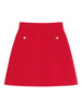 Valentino Crepe Couture Skirt
