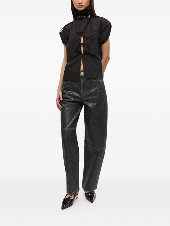 GANNI Jeans Black